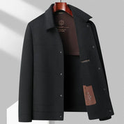 Grant Wool Jacket | Men's Wool Blend Jacket | Warm Smart Casual Outerwear UK