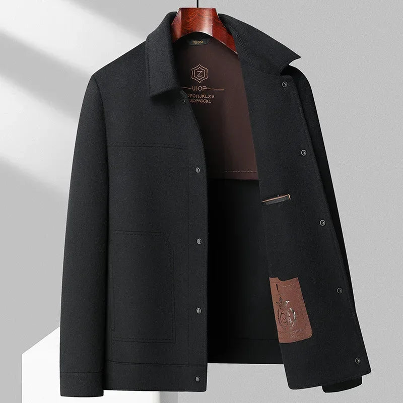 Grant Wool Jacket | Men's Wool Blend Jacket | Warm Smart Casual Outerwear UK