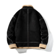 Men's Camden Shearling Coat | Fleece-Lined Long Winter Overcoat | Warm Smart Outerwear | S–3XL