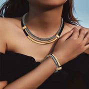 Valenza Jewelry Set | Women's Jewellery Set | Complete Necklace & Earring Gift Set UK