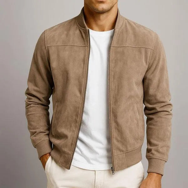 Lawson Suede Zip Jacket | Premium Jacket | Smart Casual Outerwear UK