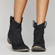 Paloma Vintage Western Ankle Boots | Women's Western Cowboy Ankle Boots | Vintage Boho Boots UK