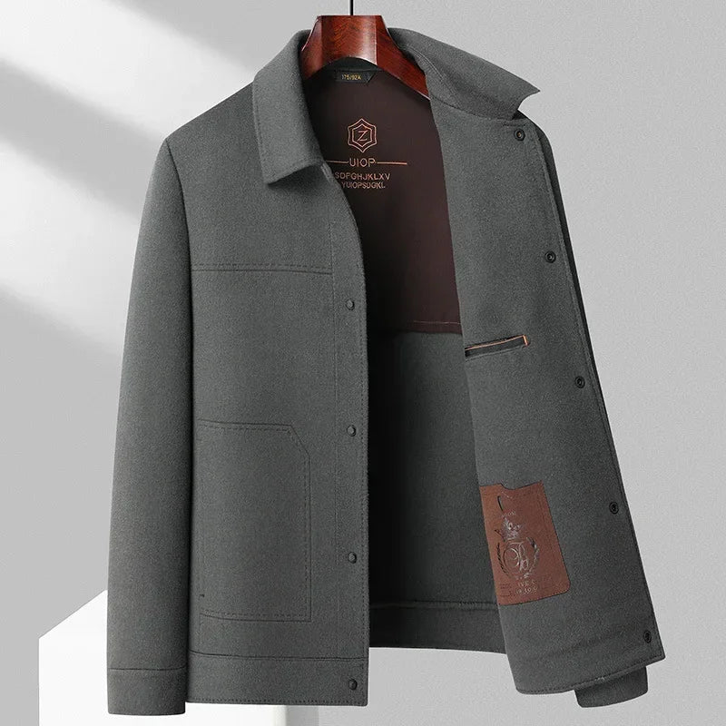 Grant Wool Jacket | Men's Wool Blend Jacket | Warm Smart Casual Outerwear UK