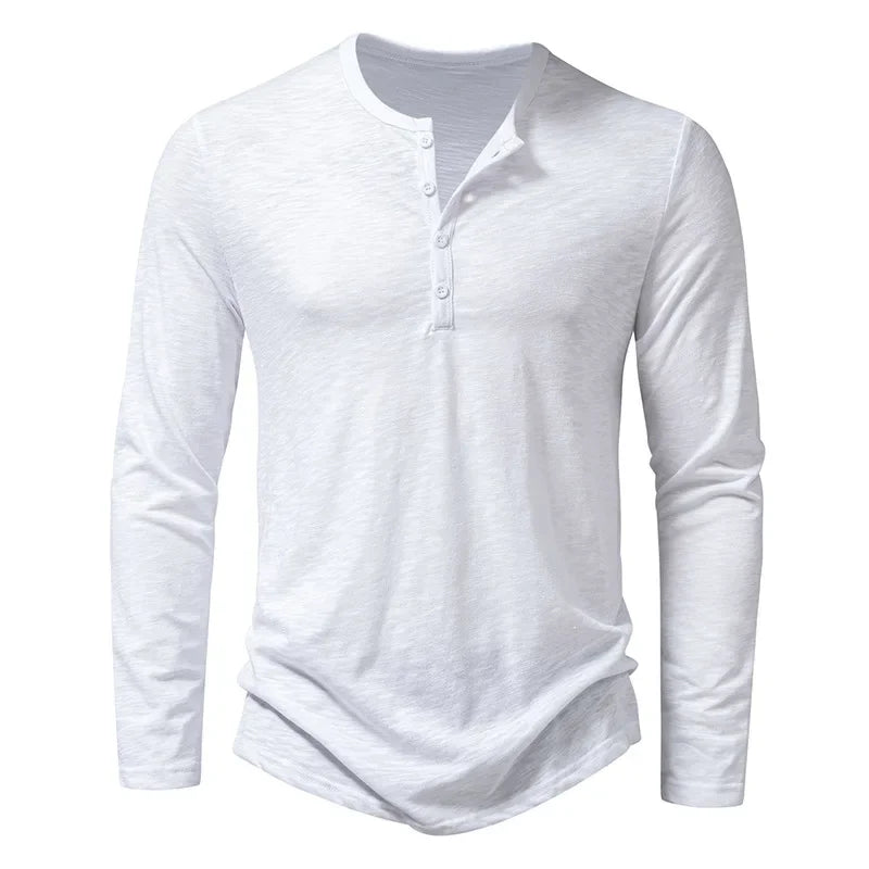 Hayden Cotton Henley | Women's Casual Top | Smart Everyday Fashion UK