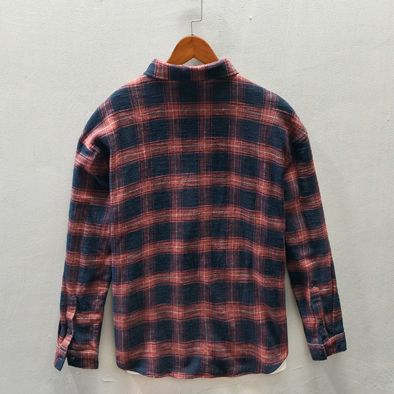 Lawson Plaid Shirt | Men's Plaid Flannel Shirt | Smart Casual Checked Shirt UK
