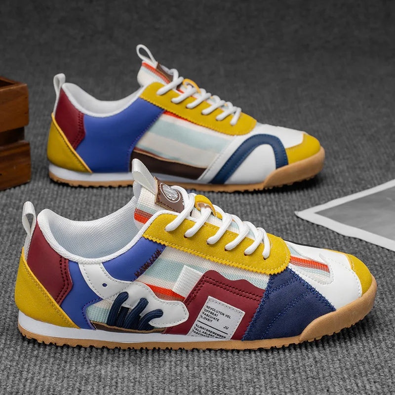Fairmont Trainers | Men's Genuine Leather Trainers | Smart Casual Fashion Shoes UK