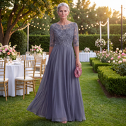 Arlo Flowing Midi Dress | Women's Classic Midi Dress | Elegant Everyday Dress UK