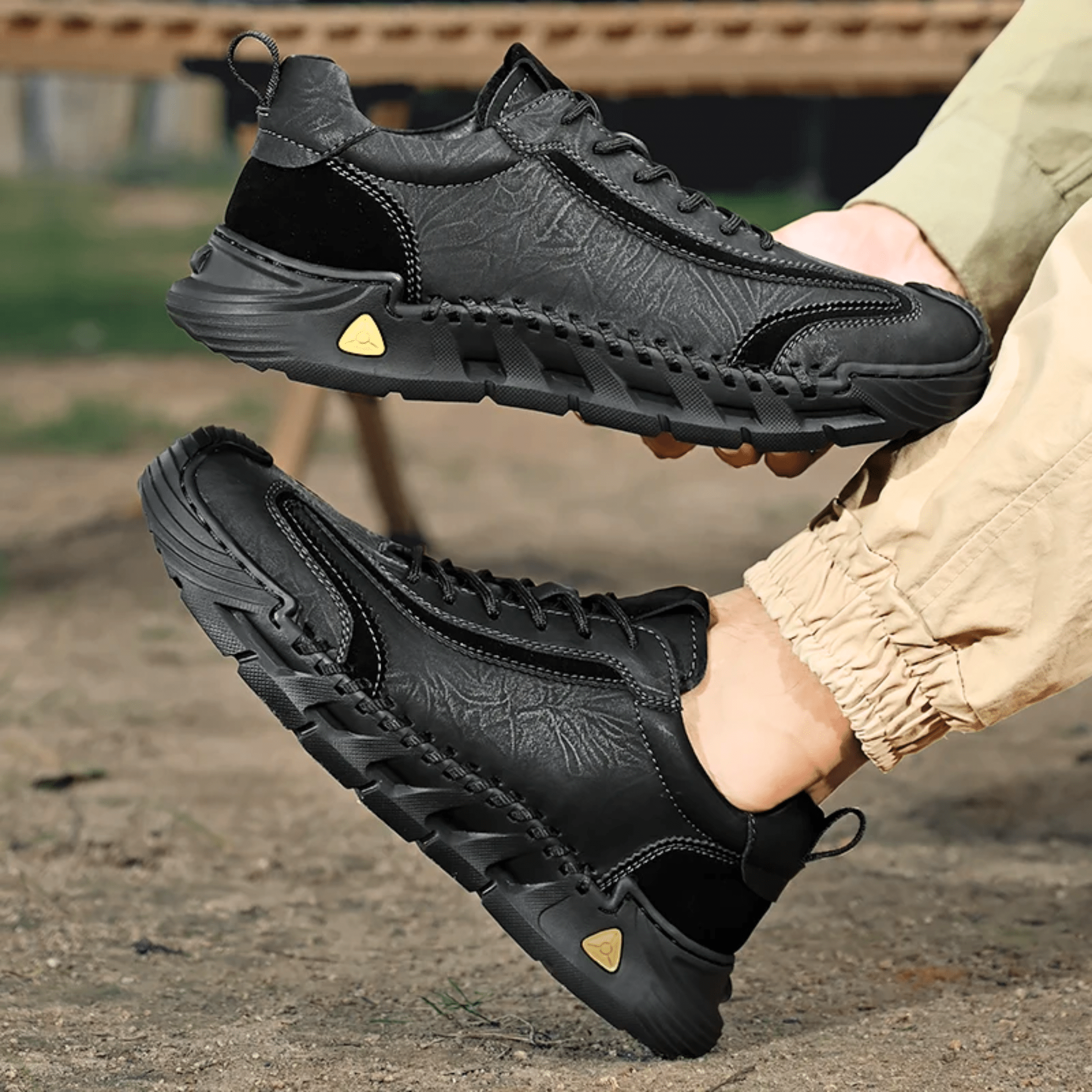 Calder Trail Trainer | Men's Fashion Trainers | Smart Casual Everyday Shoes UK
