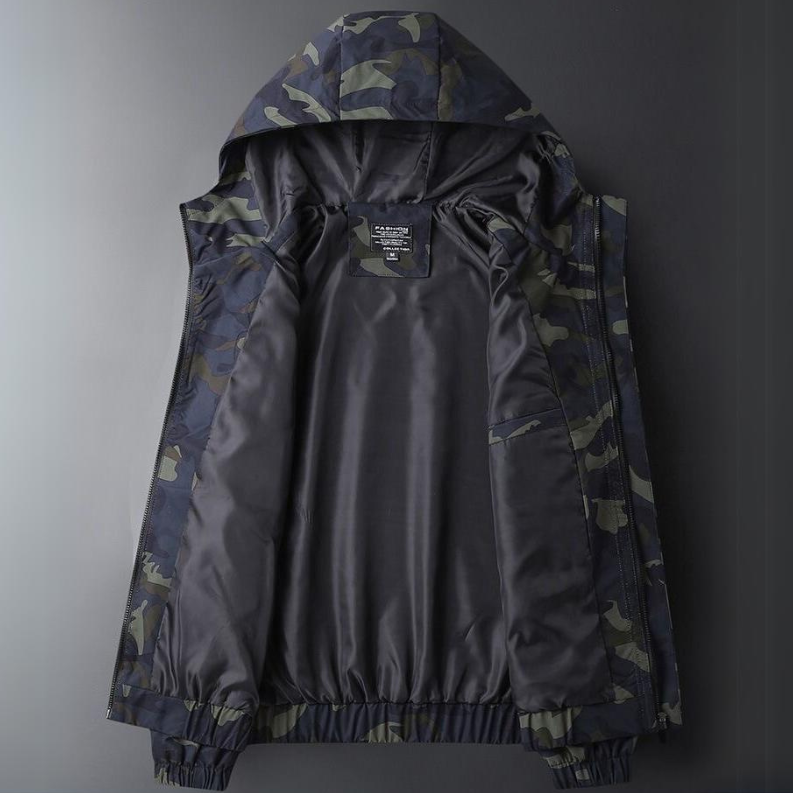 Archer Camo Jacket | Men's Camouflage Military Jacket | Cargo Utility Outerwear UK