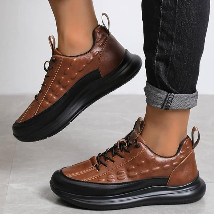 Sutton Cushion Shoes | Men's Comfort Memory Foam Trainers | Cushioned Everyday Shoes UK