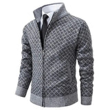 Montem Zip-Up Sweater | Men's Quarter-Zip Knit Jumper | Smart Casual Knitwear UK