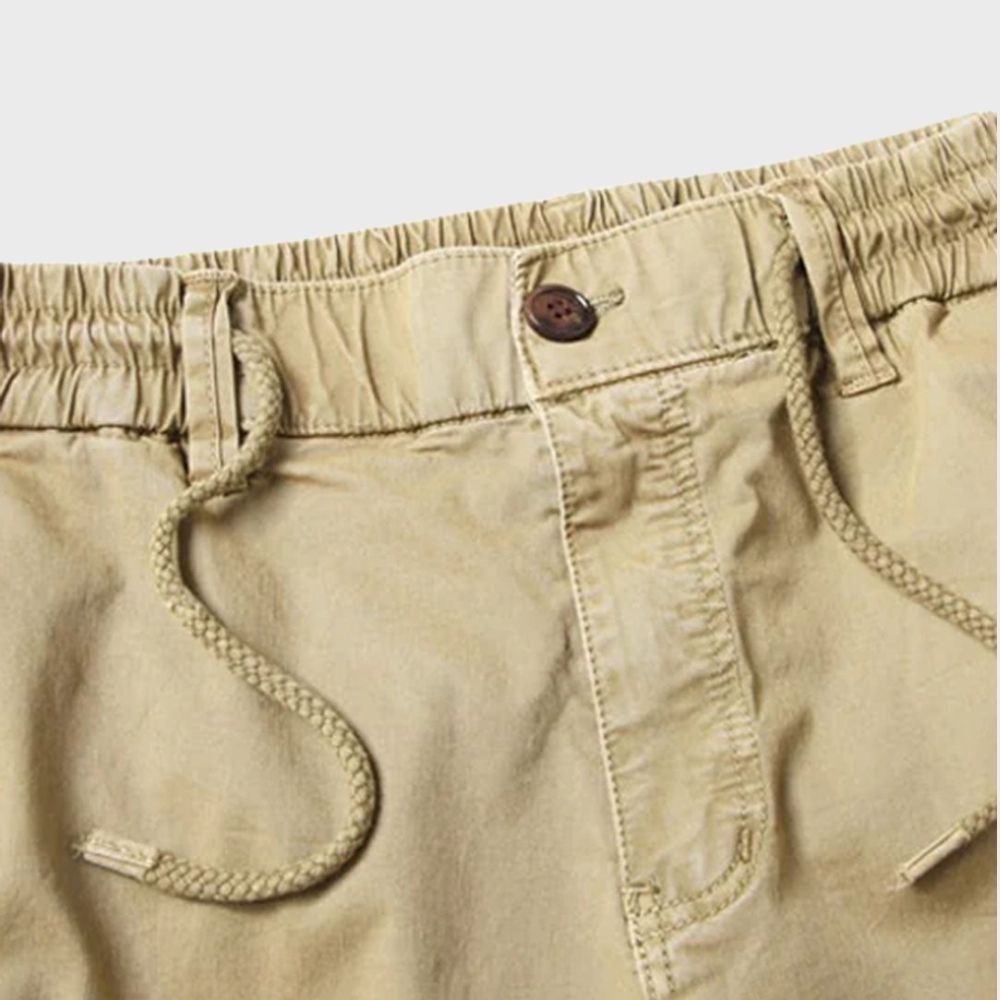 Vanguard Utility Cargo Jogger | Men's Streetwear Tapered Tracksuit Bottoms