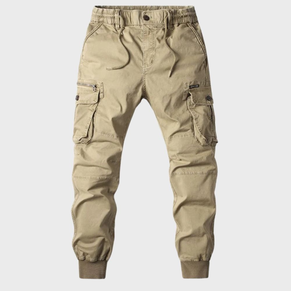 Vanguard Utility Cargo Jogger | Men's Streetwear Tapered Tracksuit Bottoms
