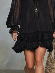 Elodie Flowing Mini Dress | Women's Mini Dress | Casual Party Fashion Dress UK