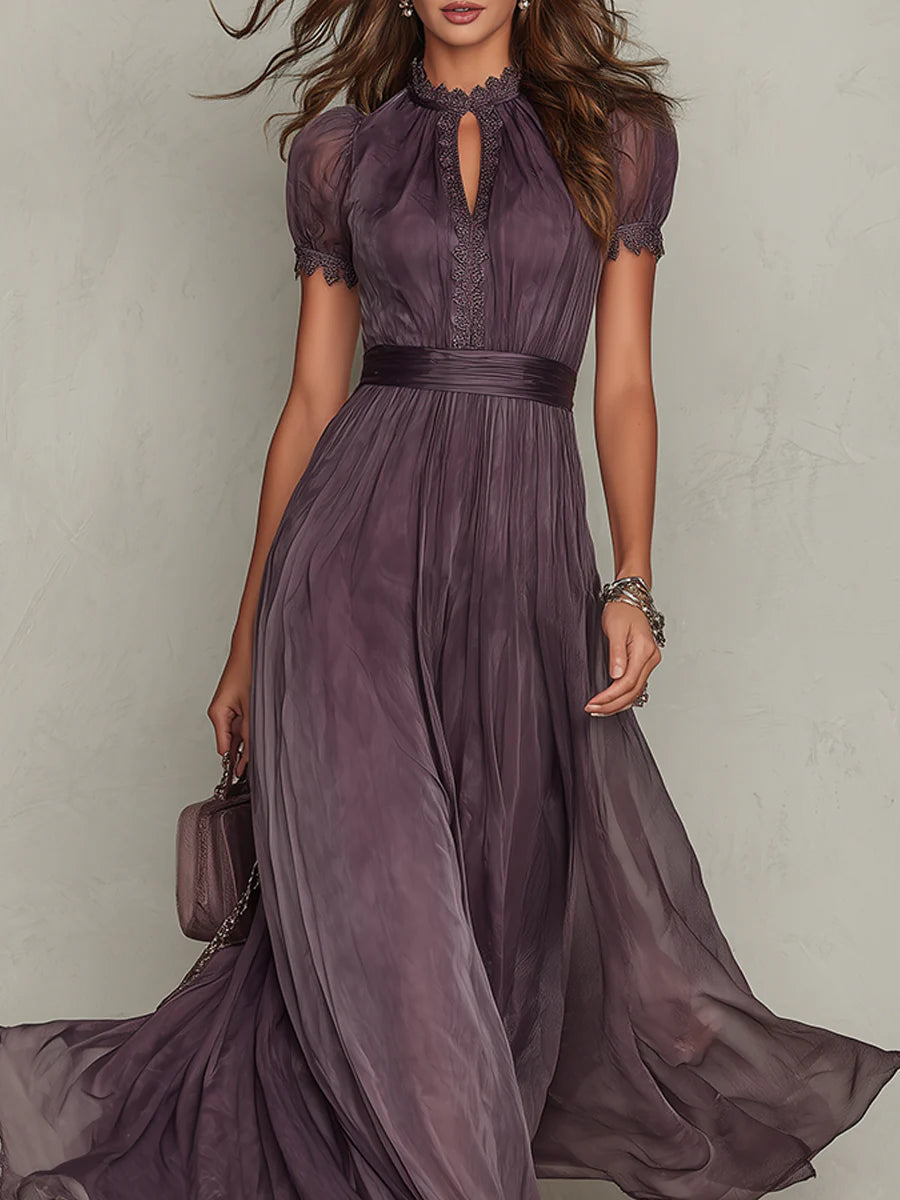 Vivienne Lace Maxi Dress | Women's Elegant Maxi Dress | Summer Holiday Long Dress UK