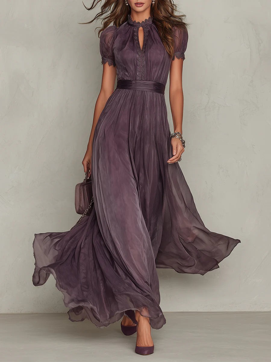 Vivienne Lace Maxi Dress | Women's Elegant Maxi Dress | Summer Holiday Long Dress UK