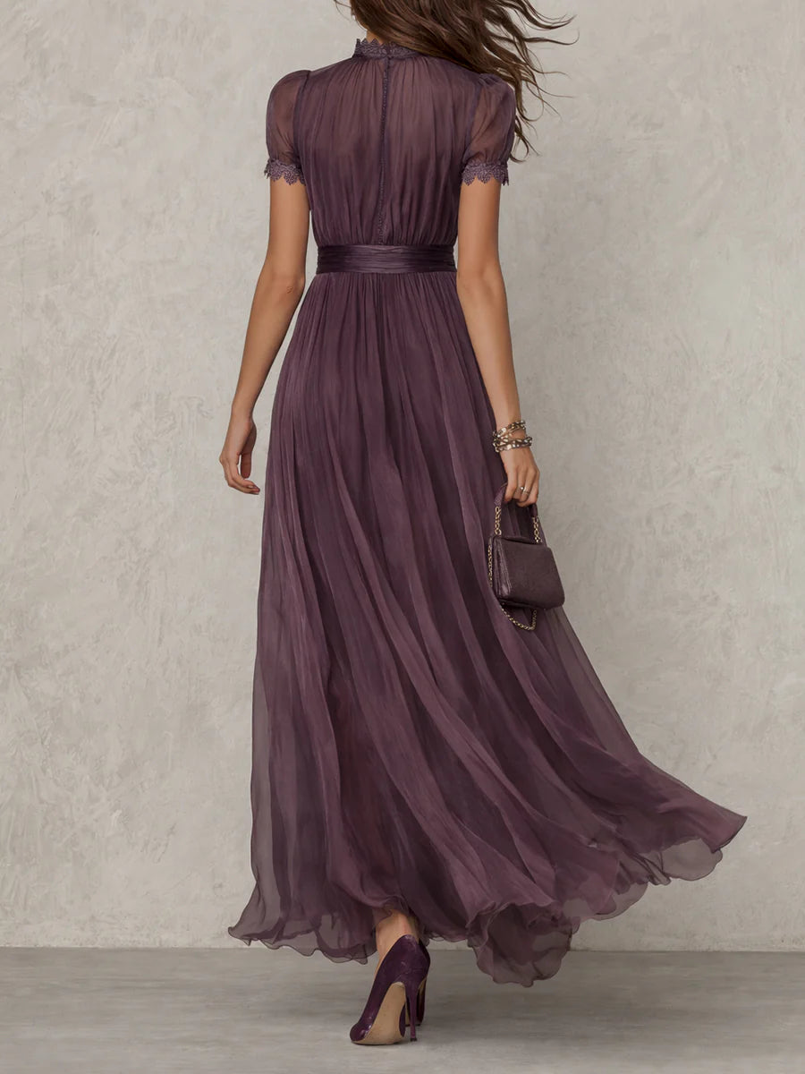 Vivienne Lace Maxi Dress | Women's Elegant Maxi Dress | Summer Holiday Long Dress UK