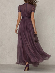 Vivienne Lace Maxi Dress | Women's Elegant Maxi Dress | Summer Holiday Long Dress UK