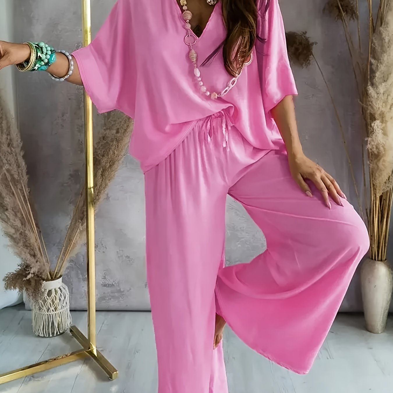 Nina Effortless Lounge Set | Women's Matching Lounge Set | Two-Piece Cosy Casual Set UK