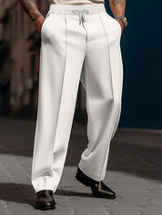 Branford Relaxed Casual Trousers | Women's High-Waisted Relaxed Trousers | Wide Leg Casual Bottoms UK