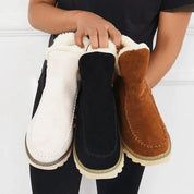 Women's Ankle Winter Boots Fleece-Lined Water-Resistant Warm Cosy Snow Boots