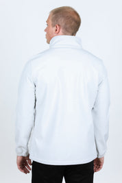 Aztec Softshell Jacket | Jacket | Men's White Navy Aztec Softshell