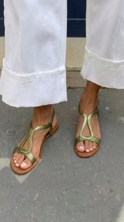 Thea Summer Sole Sandals | Men's Leather Sandals | Classic Summer Open-Toe Shoes UK