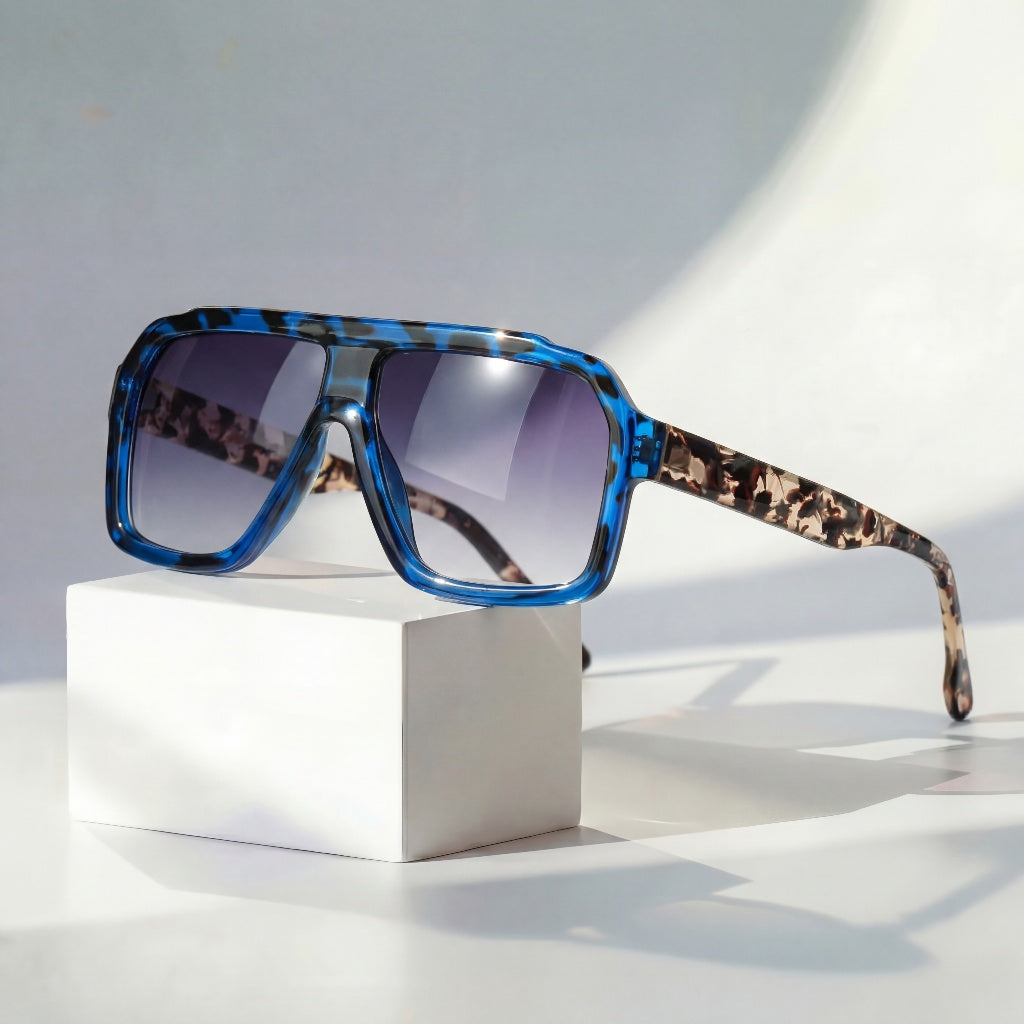 Seth Retro Sunglasses | Retro Vintage Sunglasses | Oversized UV400 Shades UK