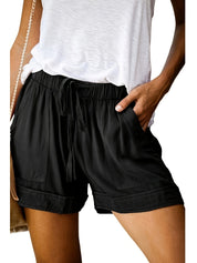 Maya Relaxed Drawstring Shorts | Women's Relaxed Drawstring Shorts | Casual Comfortable Summer Shorts UK
