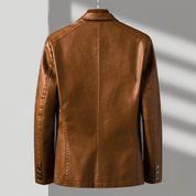 Luca Leather Jacket | Men's Genuine Leather Jacket | Classic Biker Style Outerwear UK