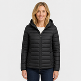Women's Hooded Padded Coat – Lightweight Warm Casual Winter Jacket | 9 Colours | S–2XL