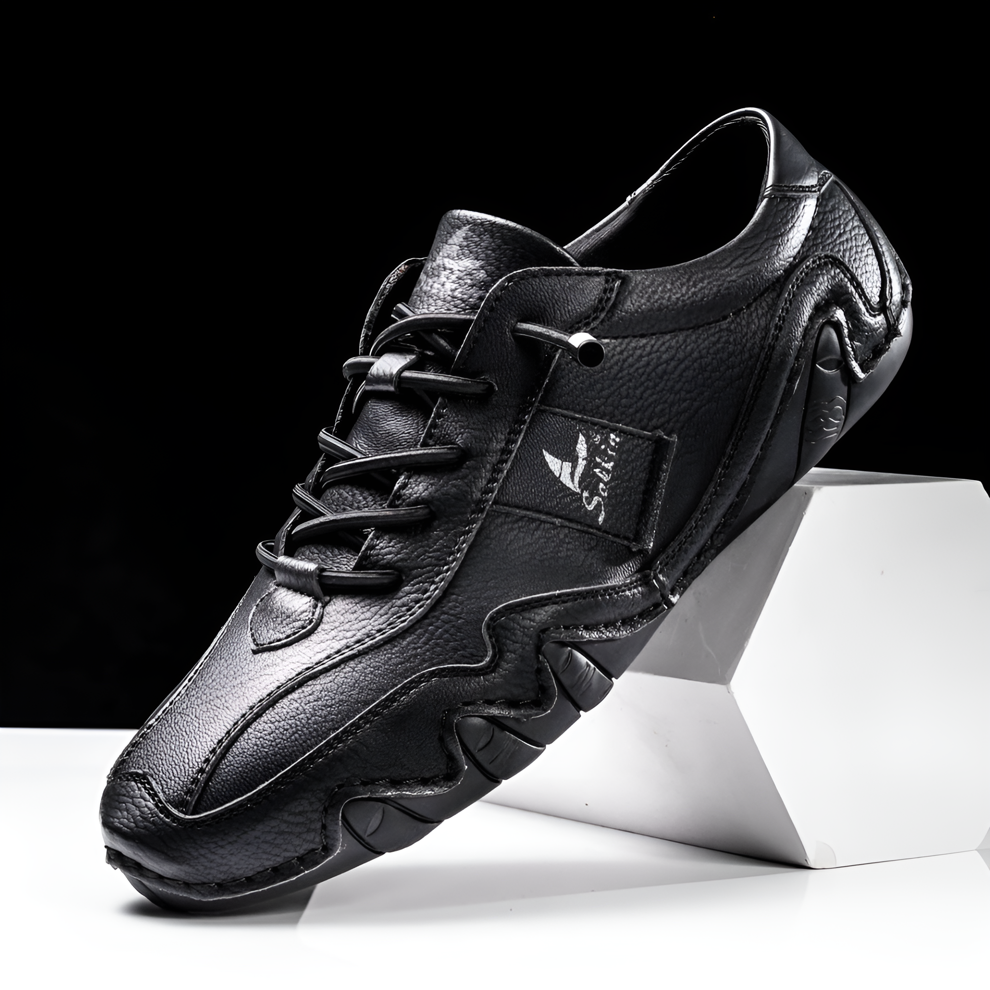 Halden Leather Trainer | Men's Genuine Leather Trainers | Smart Casual Fashion Shoes UK