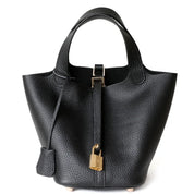 Portico Bucket Bag – Elegant Structured Shoulder Bag Autumn Winter Accessories
