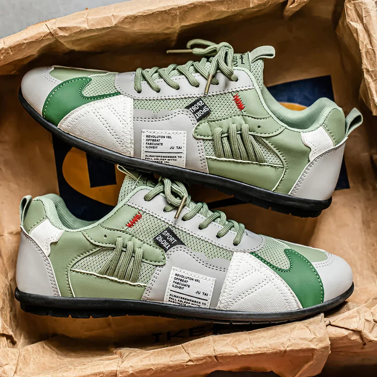 Brixton Retro Court Trainer | Men's Retro Vintage Trainers | Classic Casual Fashion Shoes UK