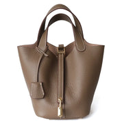 Portico Bucket Bag – Elegant Structured Shoulder Bag Autumn Winter Accessories