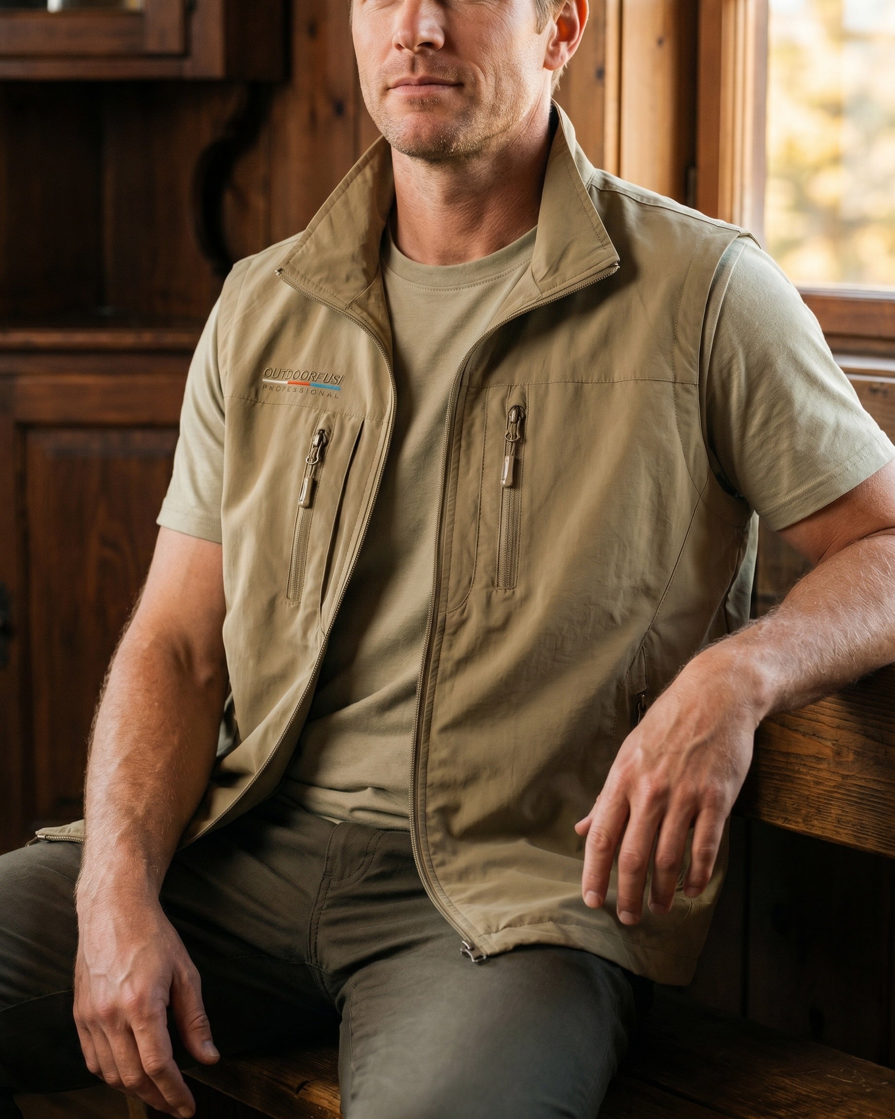Noel Utility Vest | Premium Jacket | Smart Casual Outerwear UK