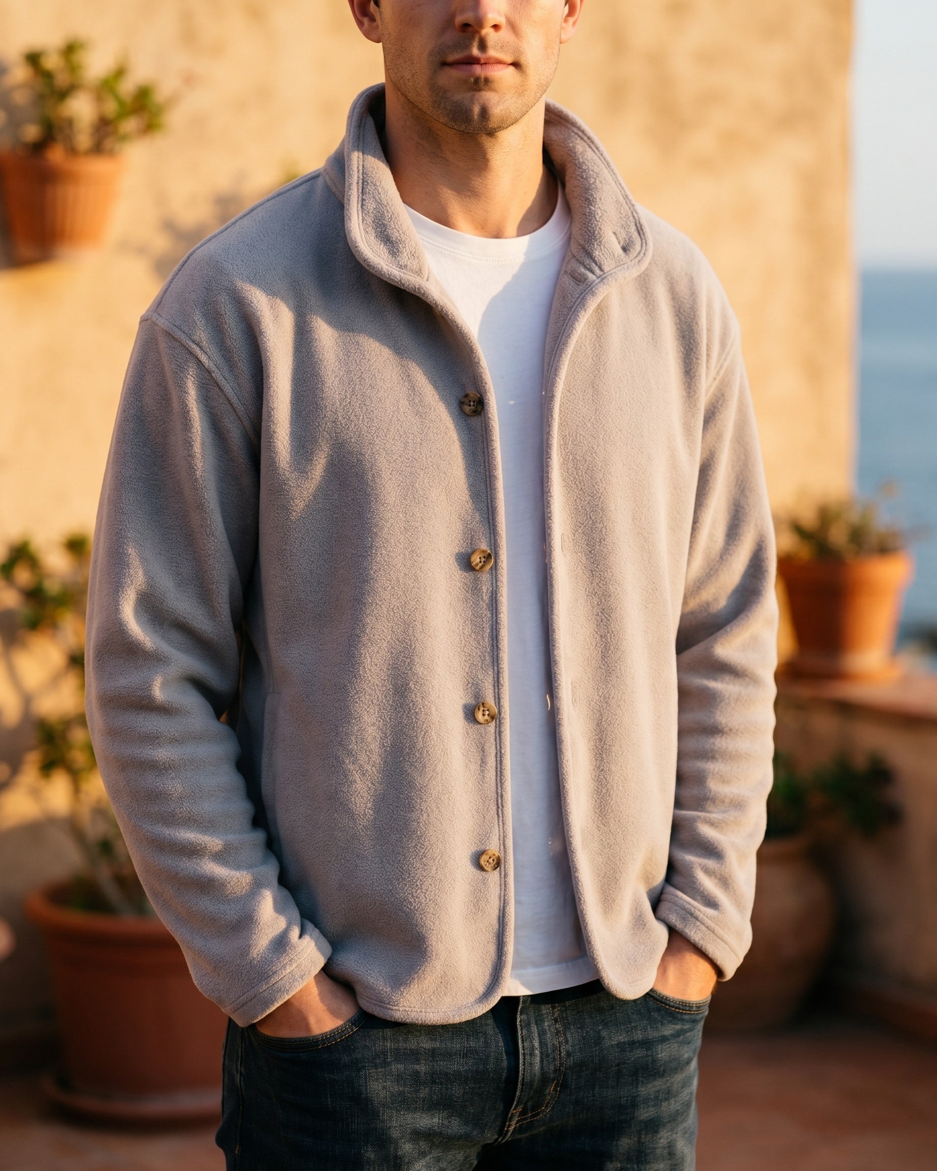 Theo Fleece Jacket | Premium Jacket | Smart Casual Outerwear UK