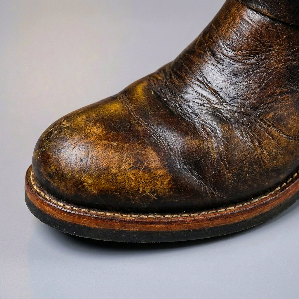 Bancroft Vintage Leather Boots | Women's Leather Heels | Pointed Toe Stiletto Court Shoes UK