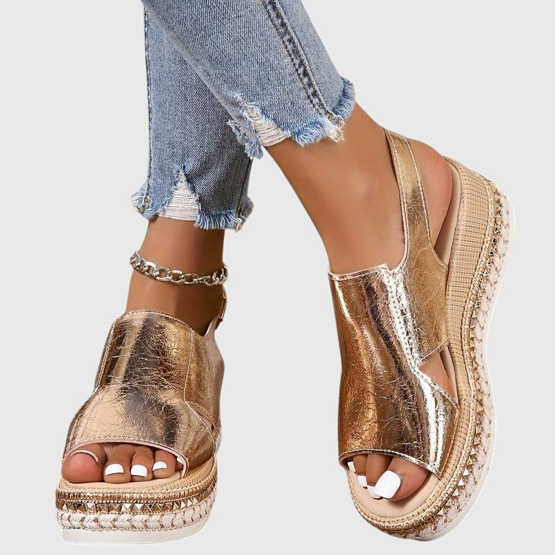 Marlowe Cushioned Comfort Sandals | Women's Comfort Cushioned Sandals | Arch Support Summer Shoes UK