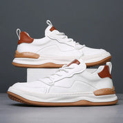 Noble Italiana Genuine Leather Trainers | Men's Genuine Leather Trainers | Smart Casual Fashion Shoes UK