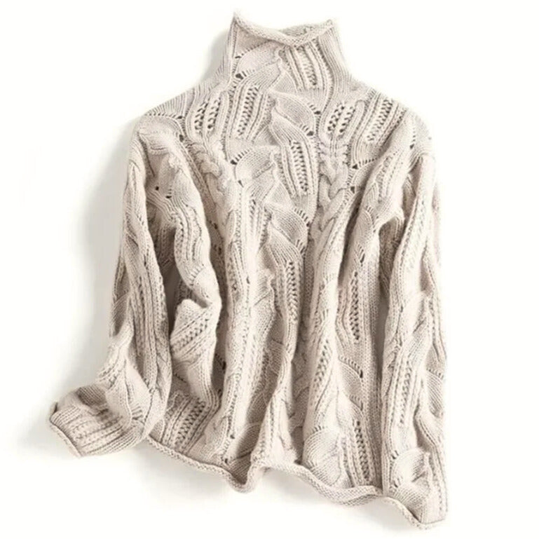 Foster Cashmere Sweater | Women's Cashmere Knitwear | Luxury Soft Warm Jumper UK