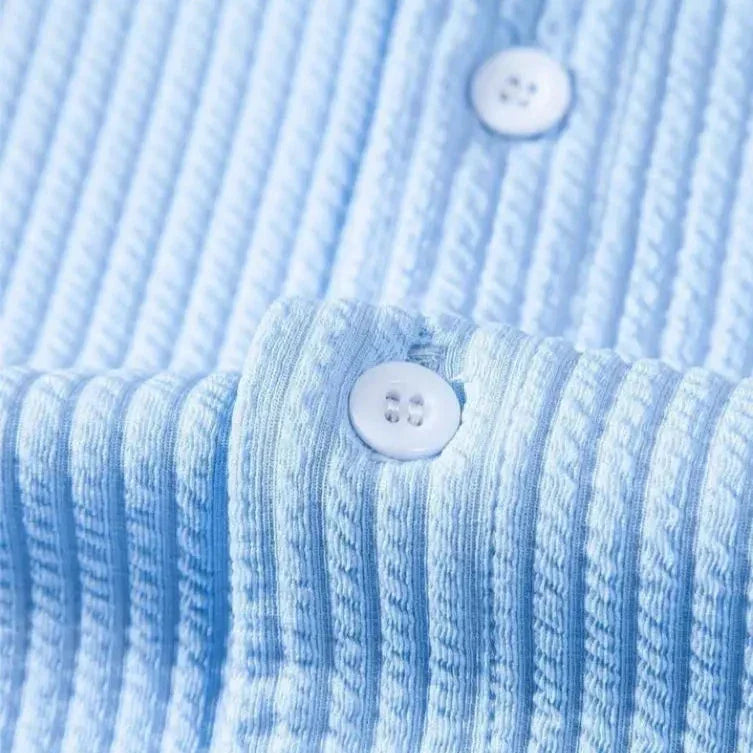 Arlo Italian Shirt | Men's Italian Linen Shirt | Smart Casual Summer Holiday Top UK