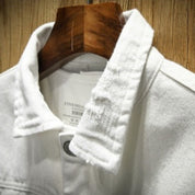 Bastian Ripped Jacket | Men's Distressed Ripped Jacket | Edgy Street-Style Outerwear UK