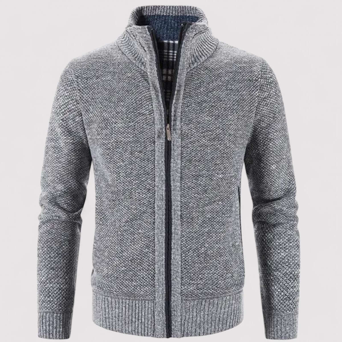 Thornton All-Season Cardigan | Men's Premium Knit Button-Front Jumper
