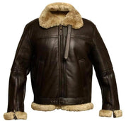 Roland Premium Zip Aviator Jacket | Men's Faux Leather Biker Coat