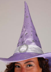 Celestial Witch | Halloween Costume | Women's Regular Lilac Silver