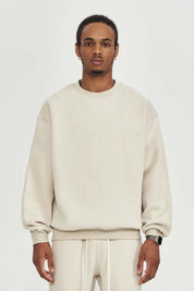 Men's Soft Crew Neck Sweater Comfort Classic Knit Jumper Casual Winter Pullover Knitwear