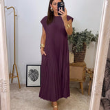 Elsie Everyday Midi Dress | Women's Classic Midi Dress | Elegant Everyday Dress UK