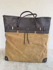 Juliette Suede Tote Bag – Luxury Structured Handbag Premium Quality Autumn Winter