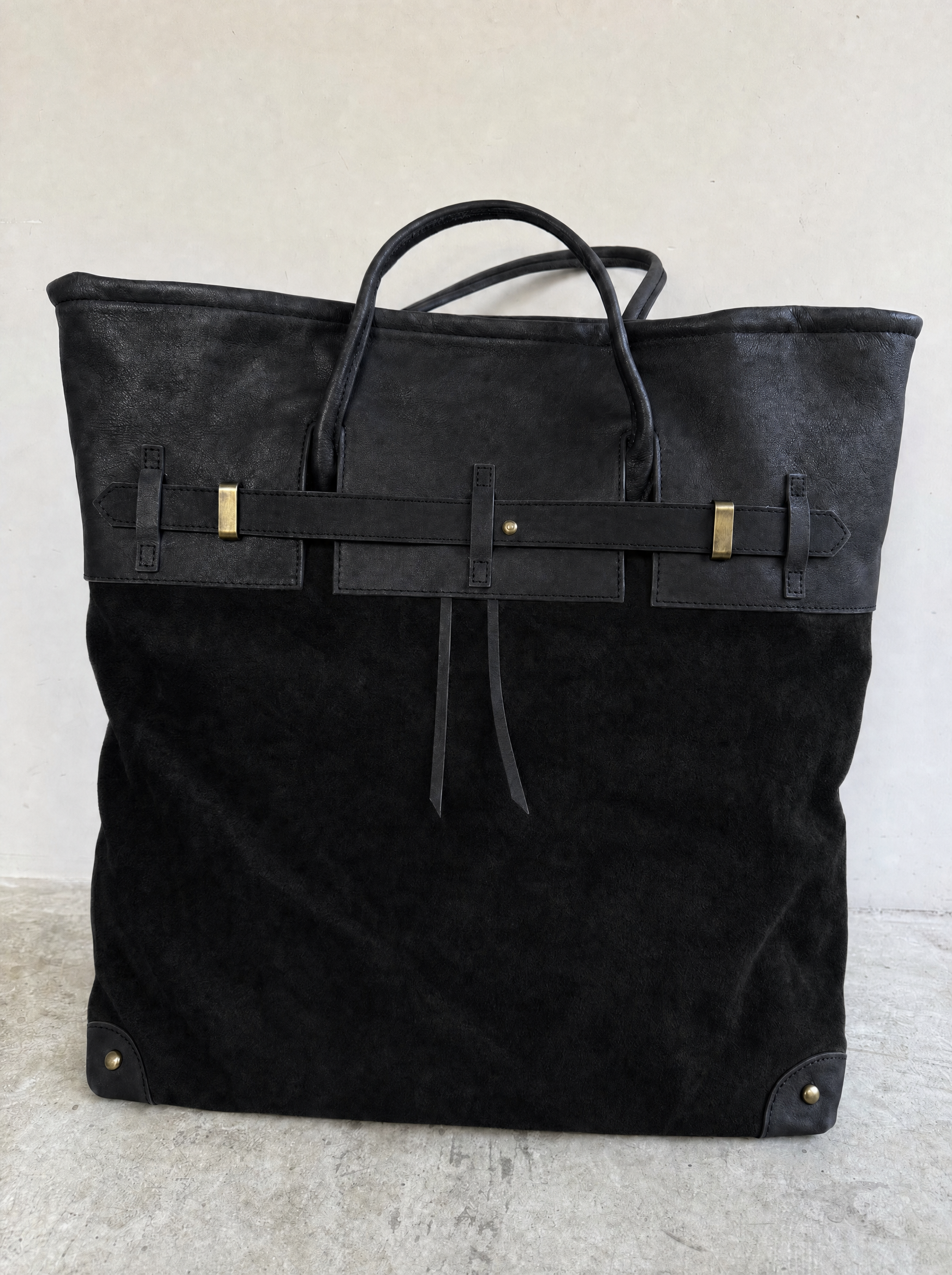 Juliette Suede Tote Bag – Luxury Structured Handbag Premium Quality Autumn Winter